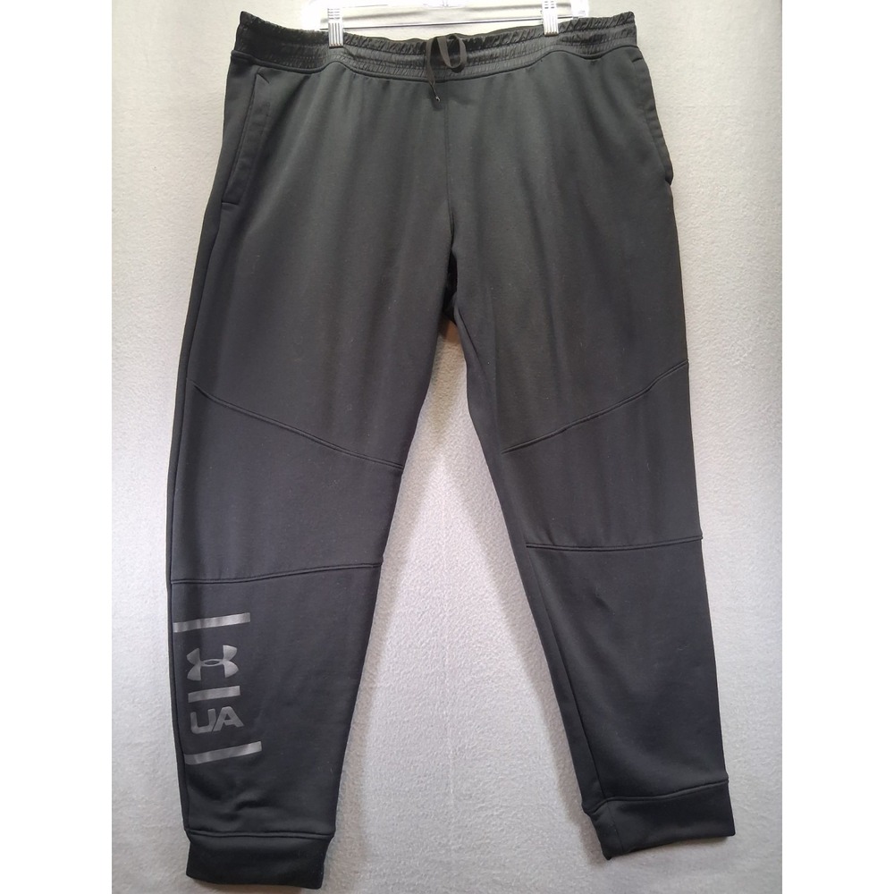 Hurley Armour Coldgear Fleece‎ Pants Draw Strings Black Size 2XL